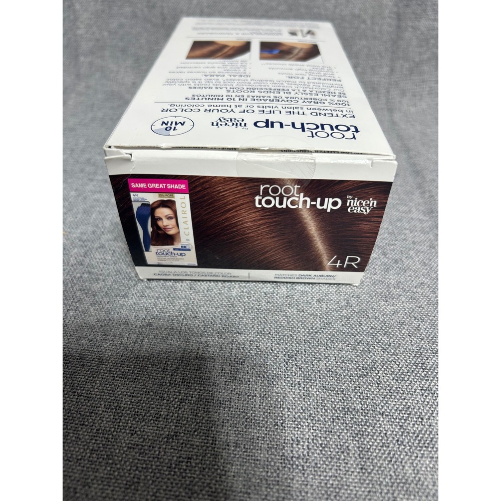 Clairol Root Touch-Up‎ Nice'n Easy Hair Color Women 4R Dark Auburn Reddish Brown - Picture 3 of 7